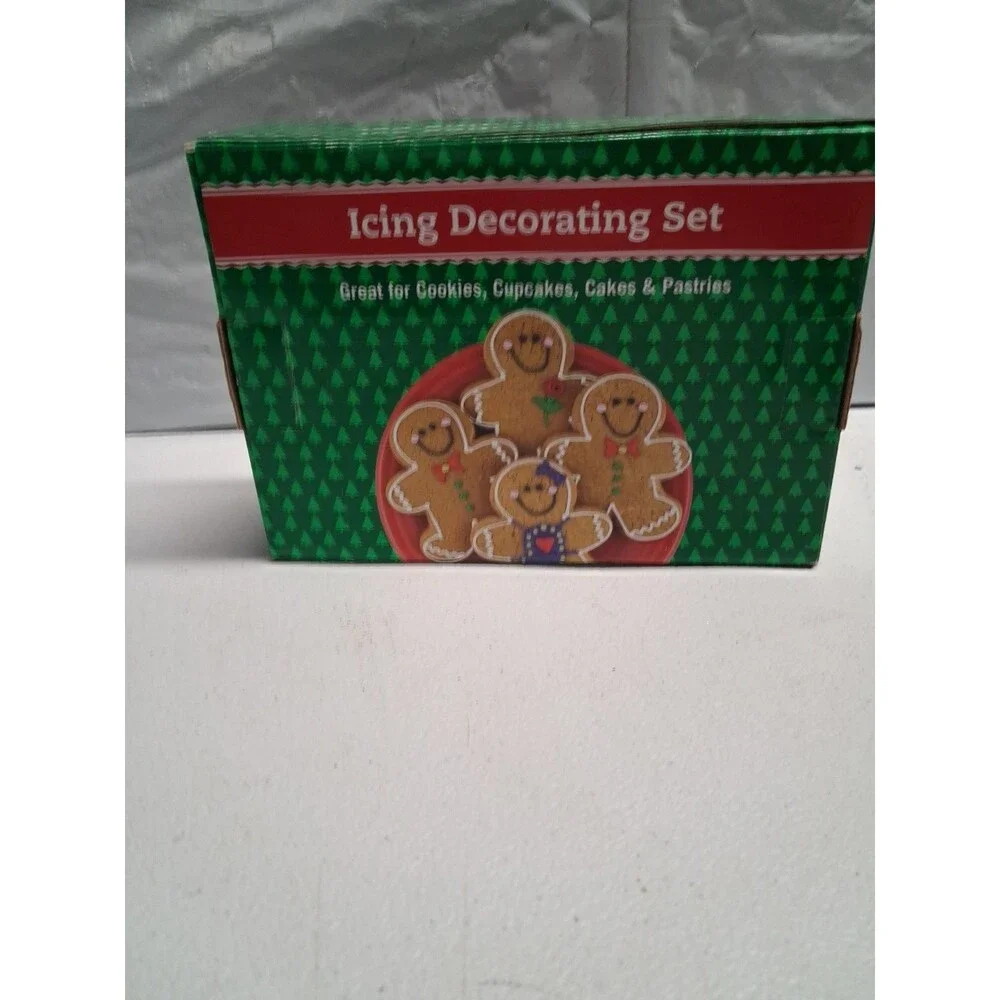 Icing Decorating Set, Four Tubes Great for Decorating Those Holiday Cookies.